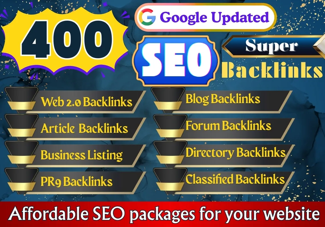 I will improve your Google website with an SEO mix backlinks