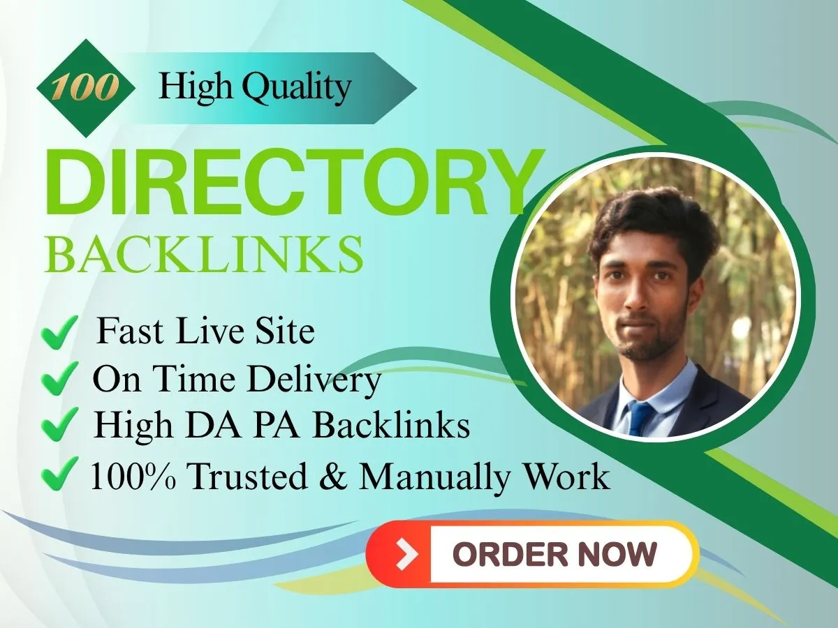 Provide 100 High Quality Directory Submission.