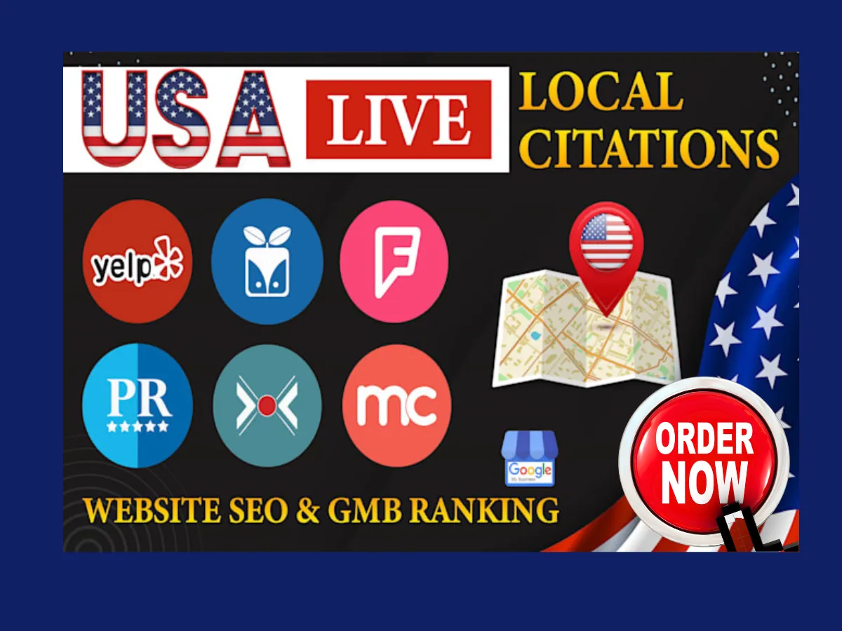 I will put business on 100 USA local citations directories, local SEO