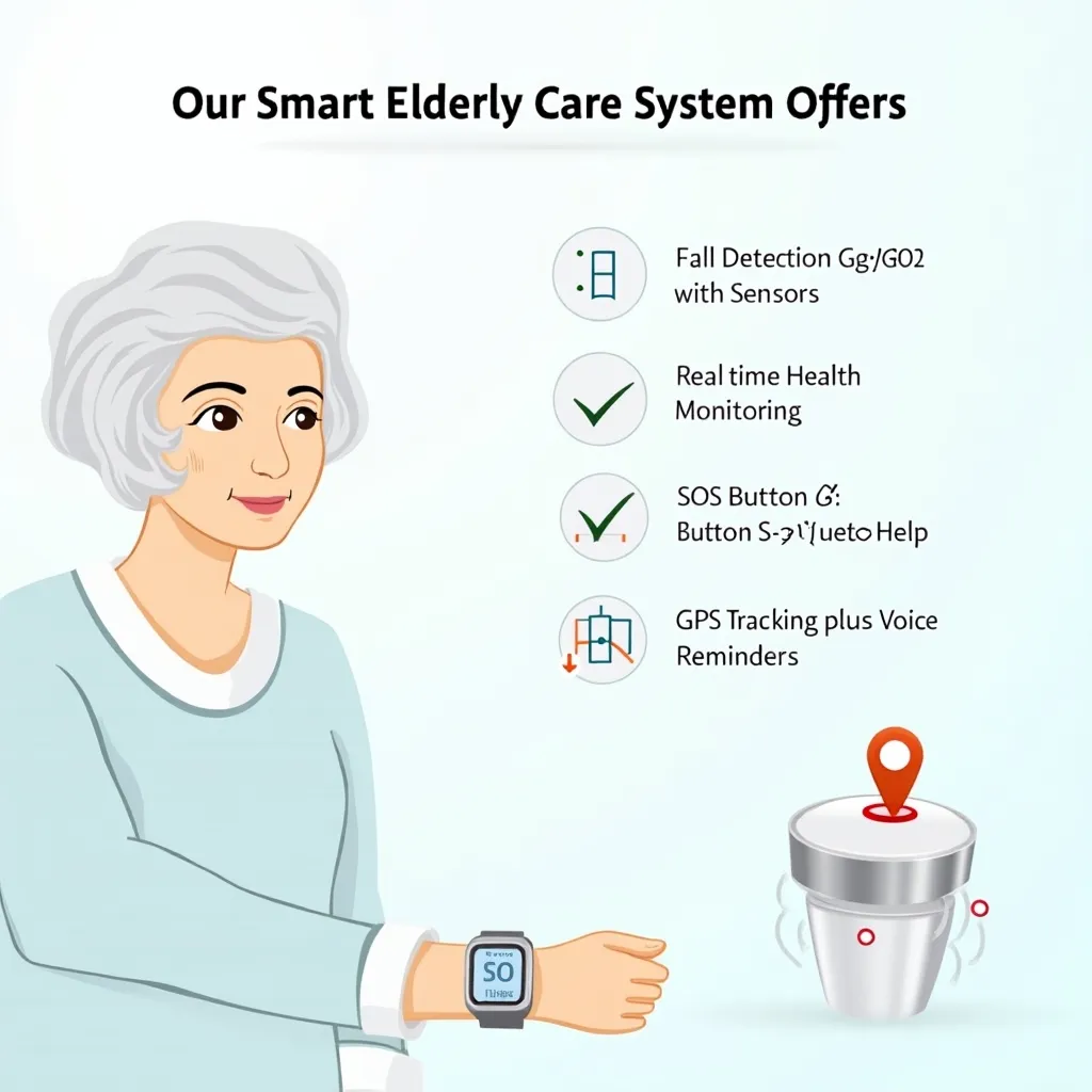 I will build a smart elderly care & fall detection system with health monitoring app