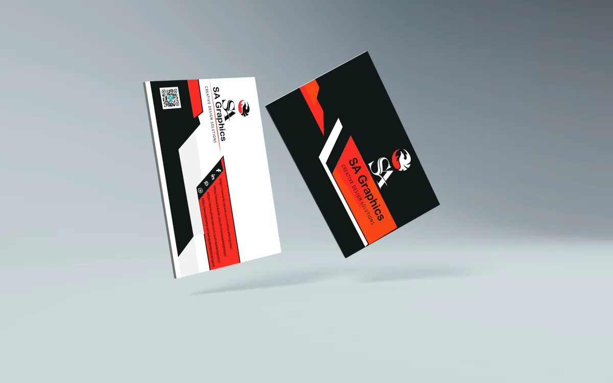 I will design a modern professional business card