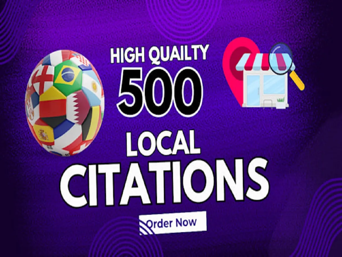 do Top 500 Local Citations and Business Directories to boost more visibility 