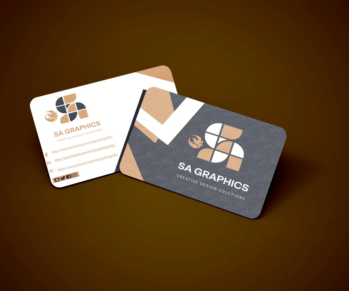 I will design a modern professional business card