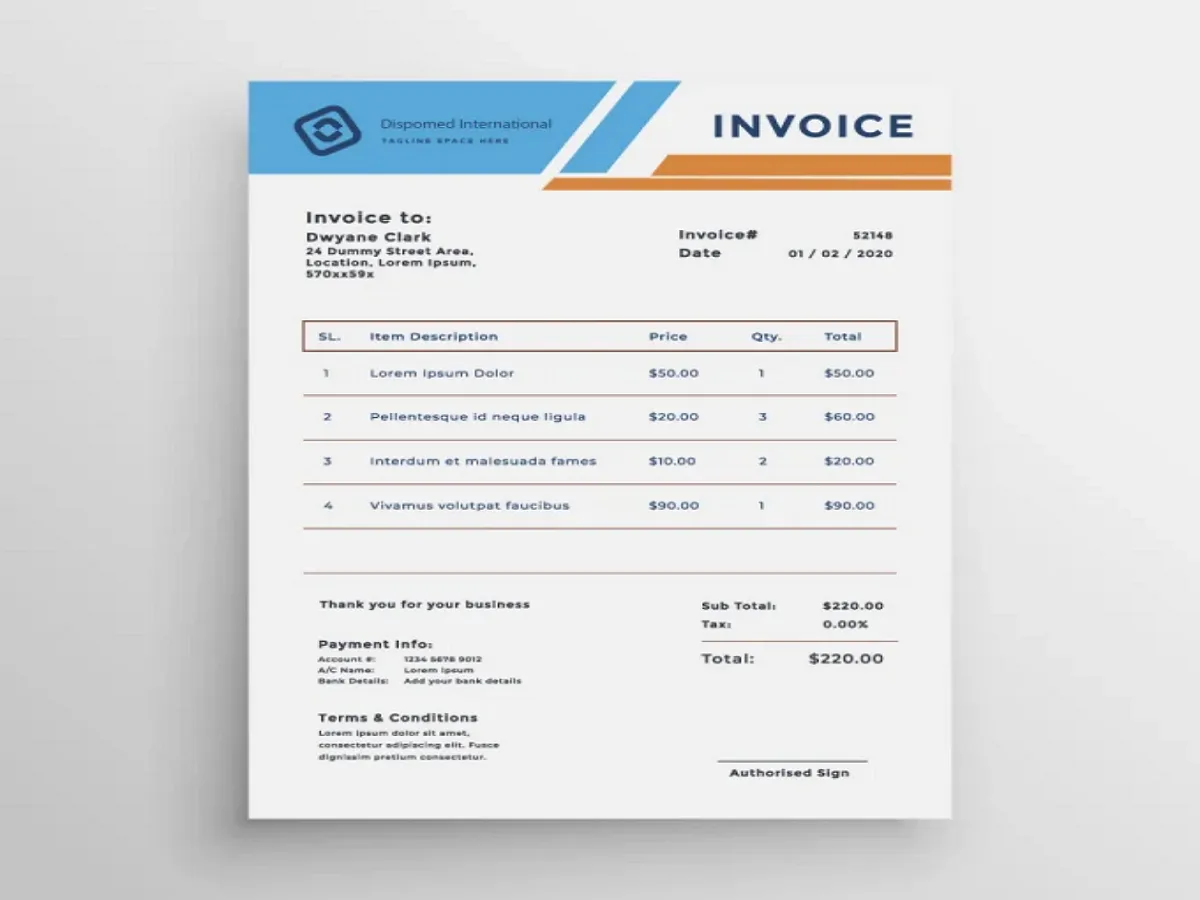 Create and Design Professional Receipts and Invoices for Your Business or Brand