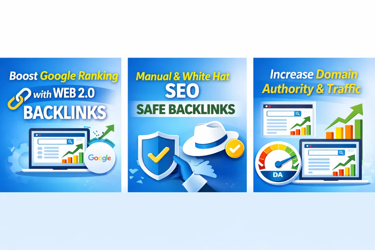 Create High Authority Web 2.0 Backlinks for SEO Ranking Boost