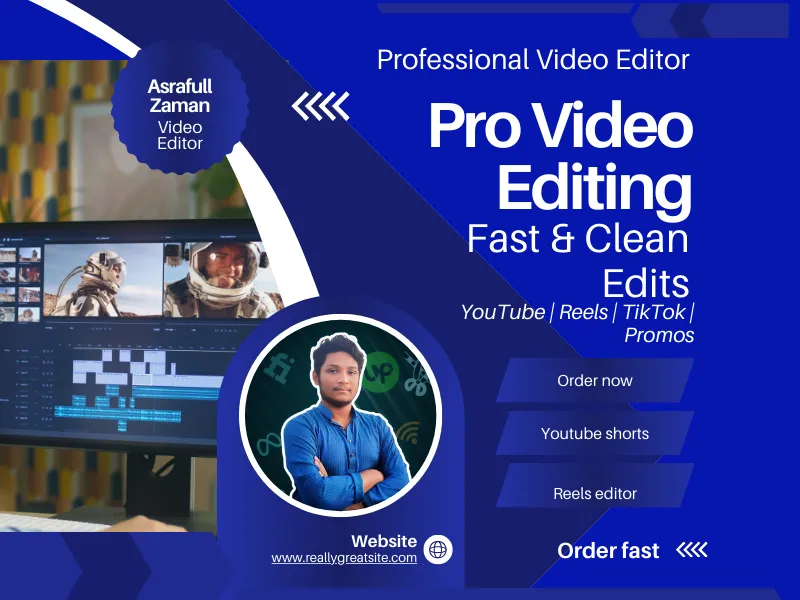 edit your video professionally and high quality