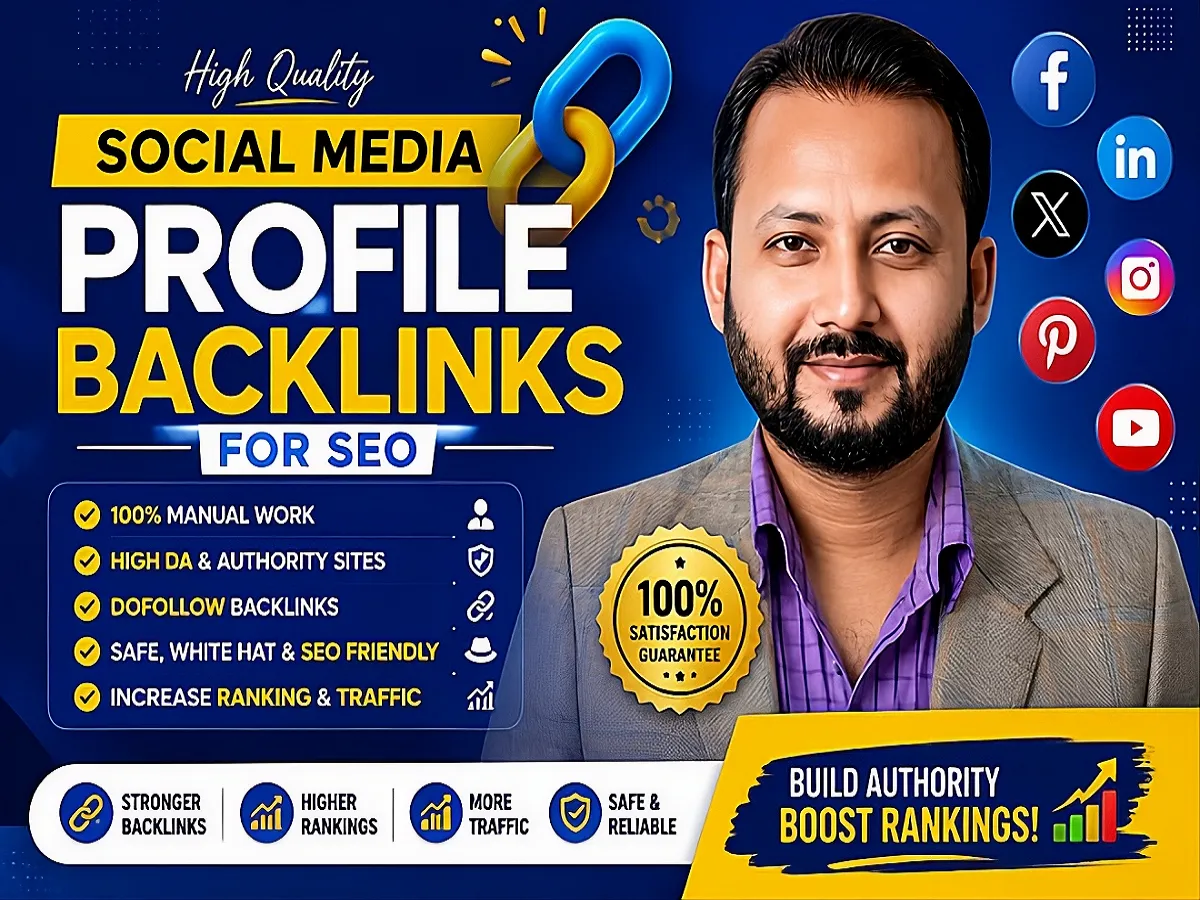 build Social Media Profile Backlinks for Higher Ranking
