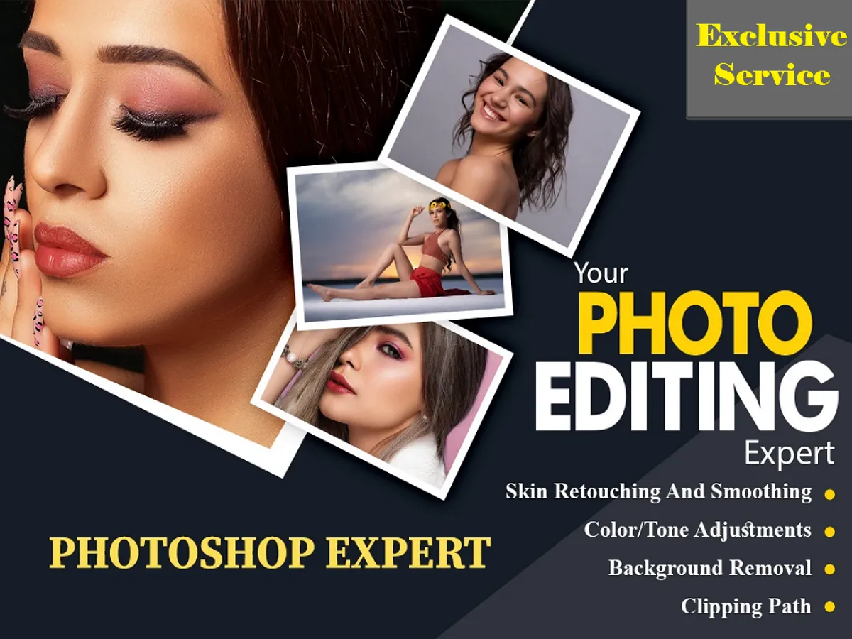 Do Professional Photo Editing, Retouching, Change Faces, Backgrounds Remover and Styles