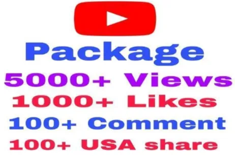 5000 views,1000 Likes,100 Comments and 100 Share Real People Promotion