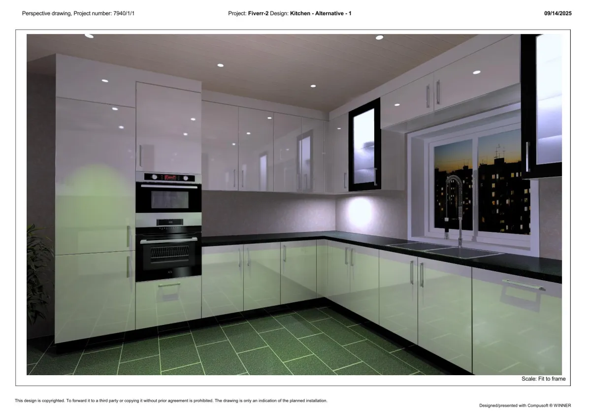 Do Kitchen, Closet, Bedroom, Living Room, Pantry, Vanity design & 3D render.