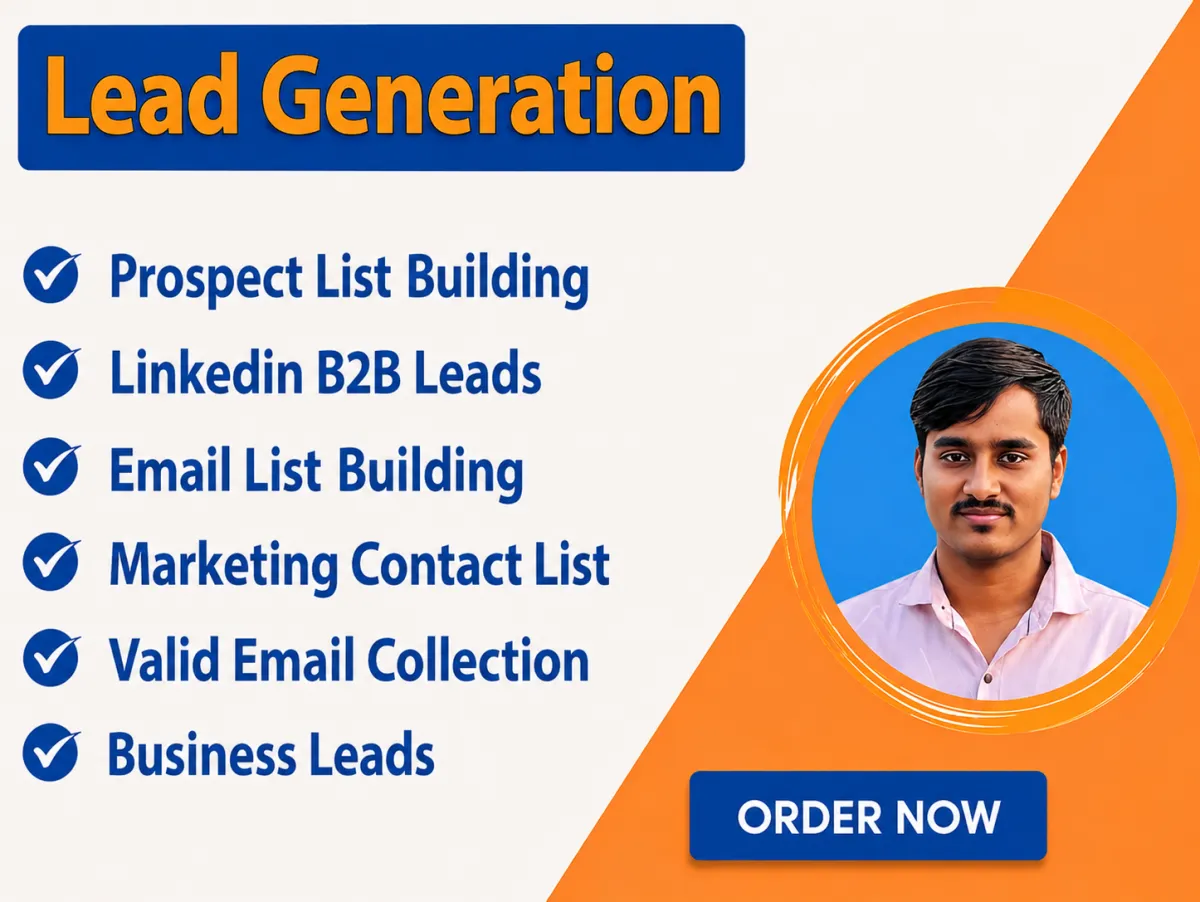 I will collect targeted b2b LinkedIn lead generation email list building