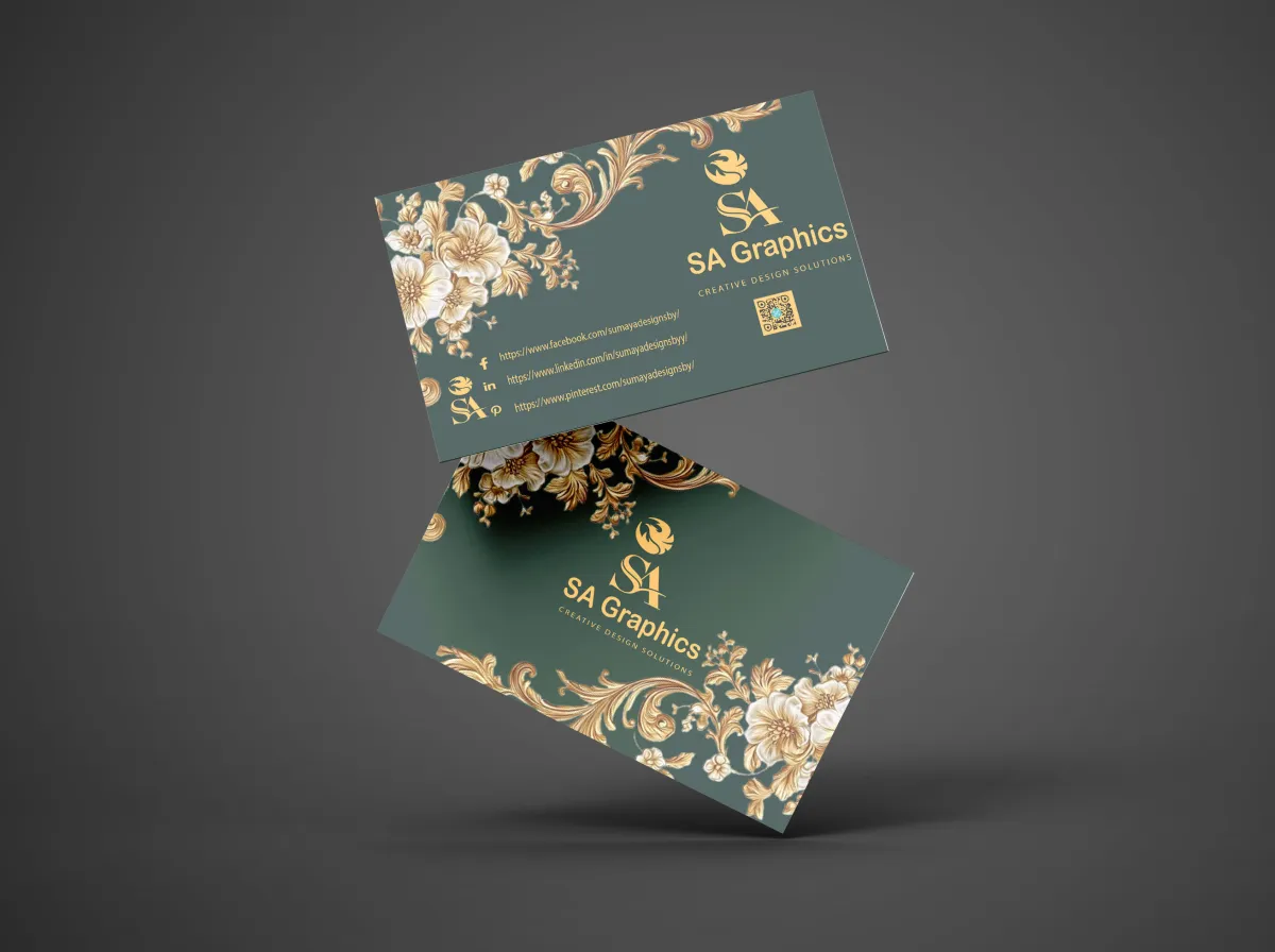 I will design a modern professional business card