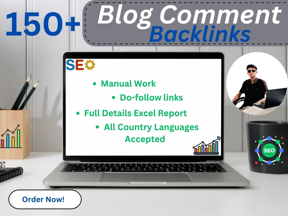  I will create 150+ high-quality blog comment backlinks for SEO boost
