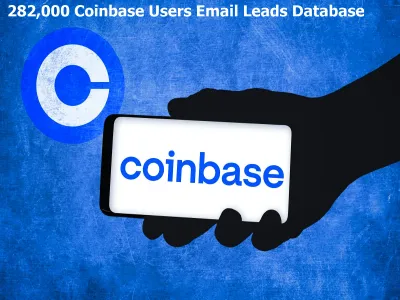GIVE You 282,000 Coinbase Users Email Leads Database