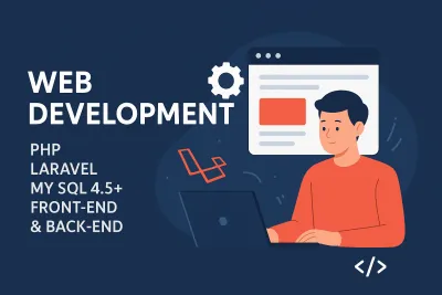  do website development as full stack developer PHP laravel developer react js