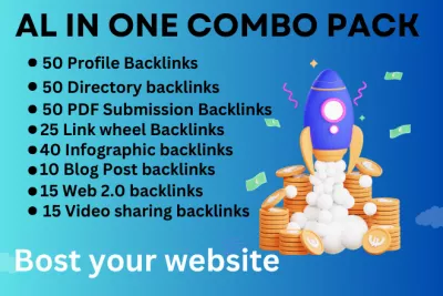 I will do 240 SEO backlinks for your websites