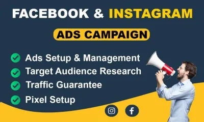 I will do facebook ads campaign, marketing, instagram advertising, meta ad manager