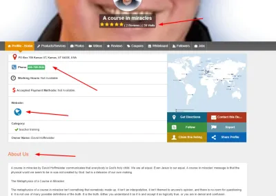 I will put business on 100 USA local citations directories, local SEO