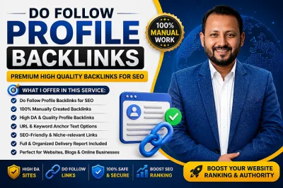 build Do Follow Profile Backlinks for SEO 