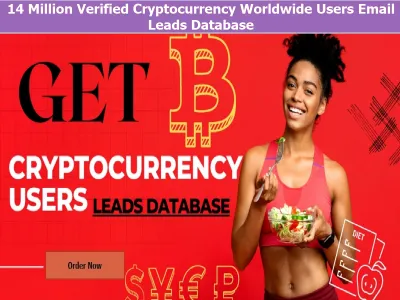 Give You 14 Million Verified Cryptocurrency Worldwide Users Email Leads Database