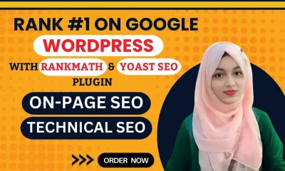 provide on page and technical SEO for your website ranking
