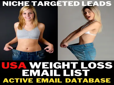Give You 600,000 USA Weight Loss Email Leads  Database | Targeted Health and Fitness Consumers