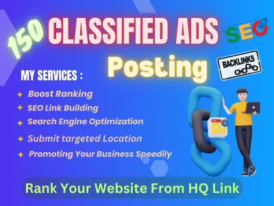 Classified Ad Backlinks with High Authority site to Boost Your Website 