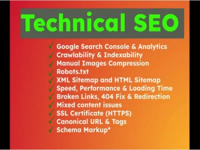 Fix 404 errors, broken links, robot txt, and XML sitemap indexing