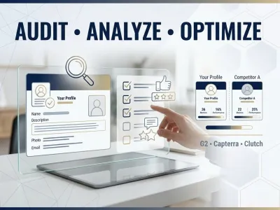 optimize your G2, Capterra, Clutch and business profiles
