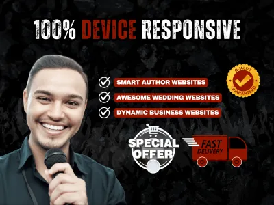build stunning wordpress author, wedding, business websites