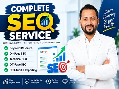 Professional Monthly SEO Service- On-Page, Technical and Off-Page SEO
