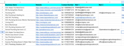 google map scraping for targeted b2b leads and business data