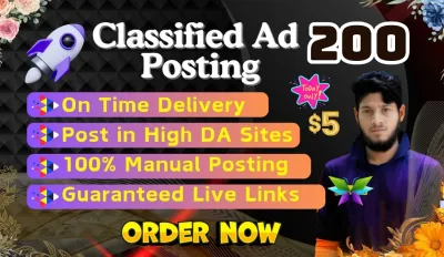 Provide Classified Ad Posting backlinks to Boost Your Google Website