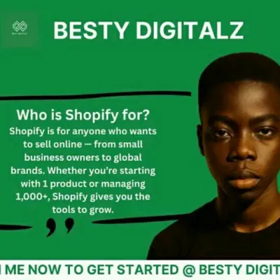 Setup shopify store  e-commerce store dropshipping website shopify website for dropshipping.