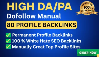 I will create Do-Follow Profile Backlinks Boost Your SEO