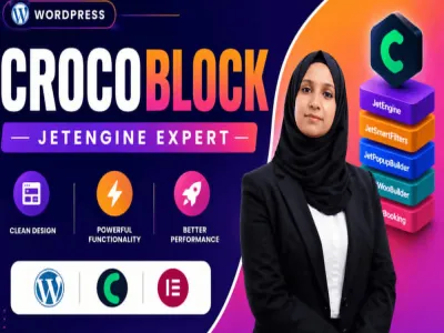 dynamic listing website with Crocoblock JetEngine in wordpress