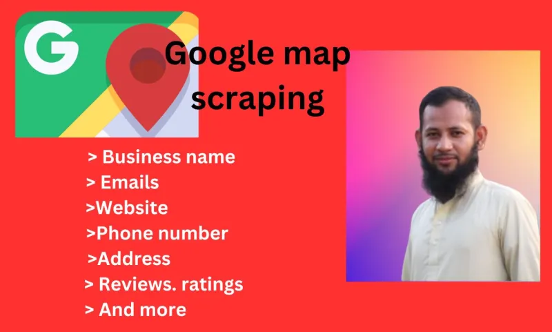 do Google Maps Scraping for Targeted Data & Contact Information