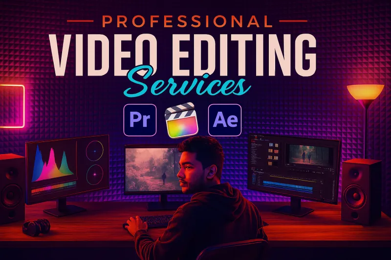 do video editing for youtube shorts, instagram reels, tiktok