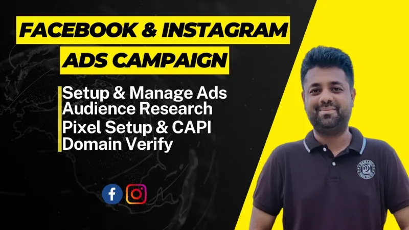  create and optimize Facebook and Instagram ad campaigns professionally 
