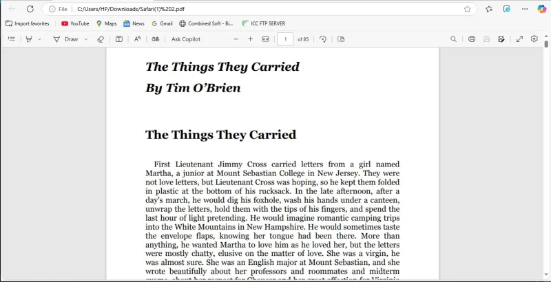 Writing & Translations project