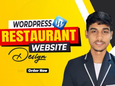 I will do WordPress restaurant website, online food ordering website with WordPress web