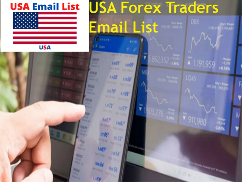 Send You 103,000 Active, Updated and Verified USA Forex Traders Email Leads Database