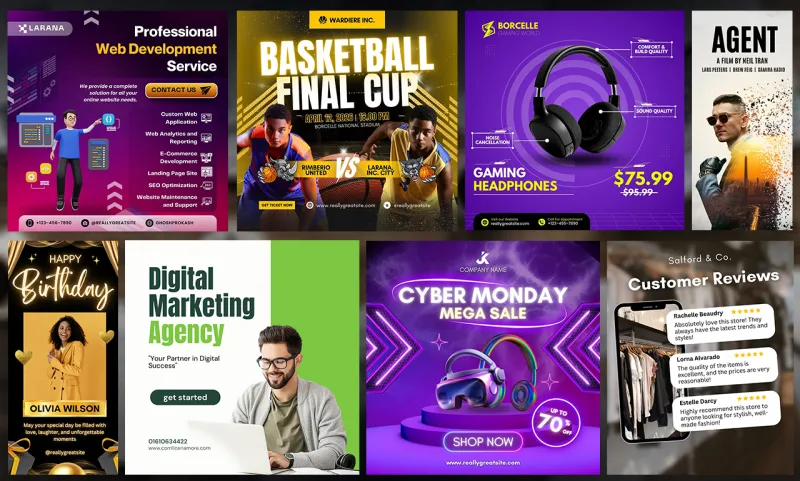 I will design a poster, flayer for your business product
