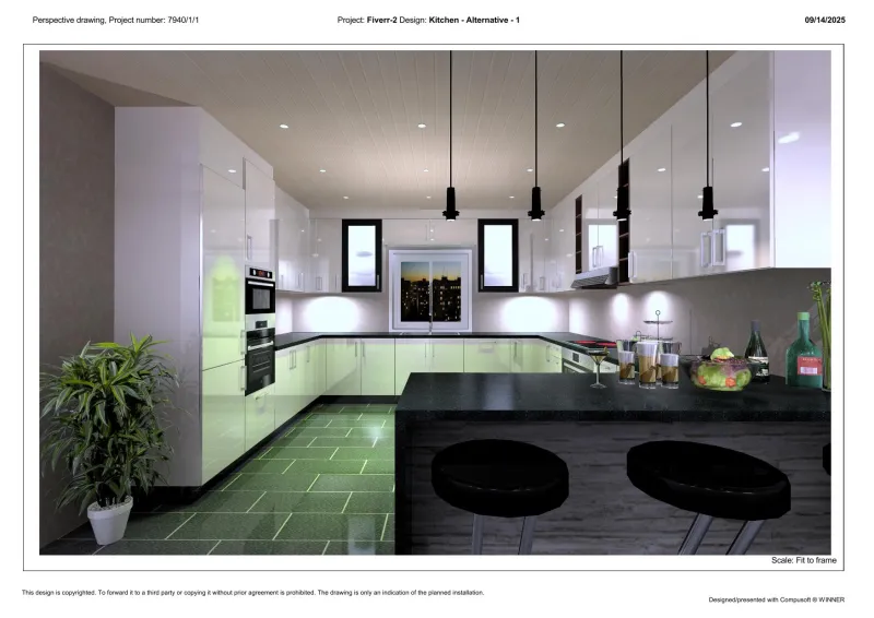 Do Kitchen, Closet, Bedroom, Living Room, Pantry, Vanity design & 3D render.