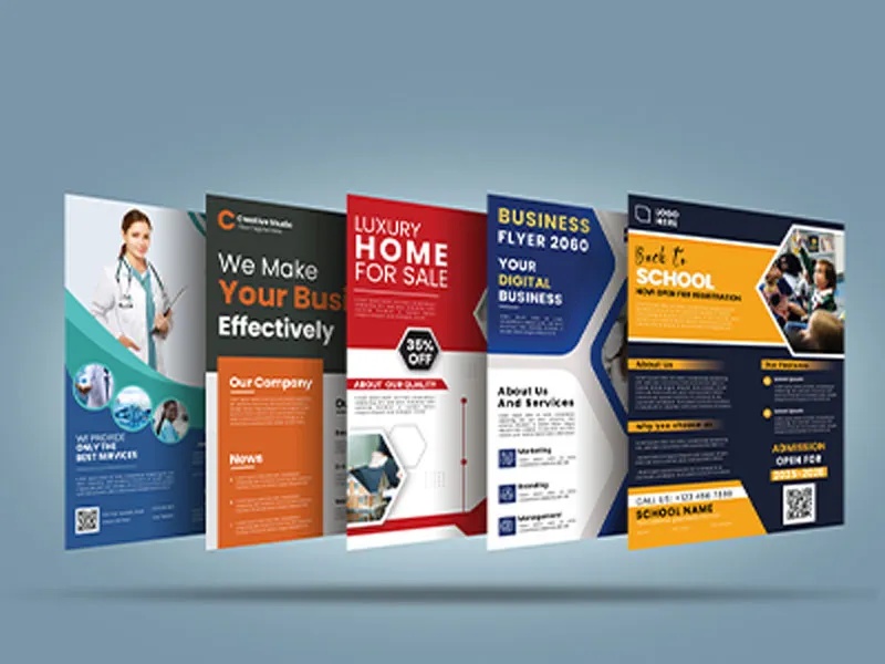 do Professional Real Estate, Business, Medical & Event Flyer Design