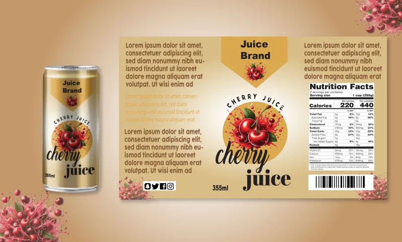 I will design modern label and packaging design for your product