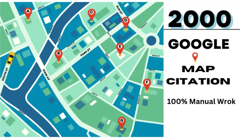 I will do manual 500 google map citation for local SEO gmb ranking