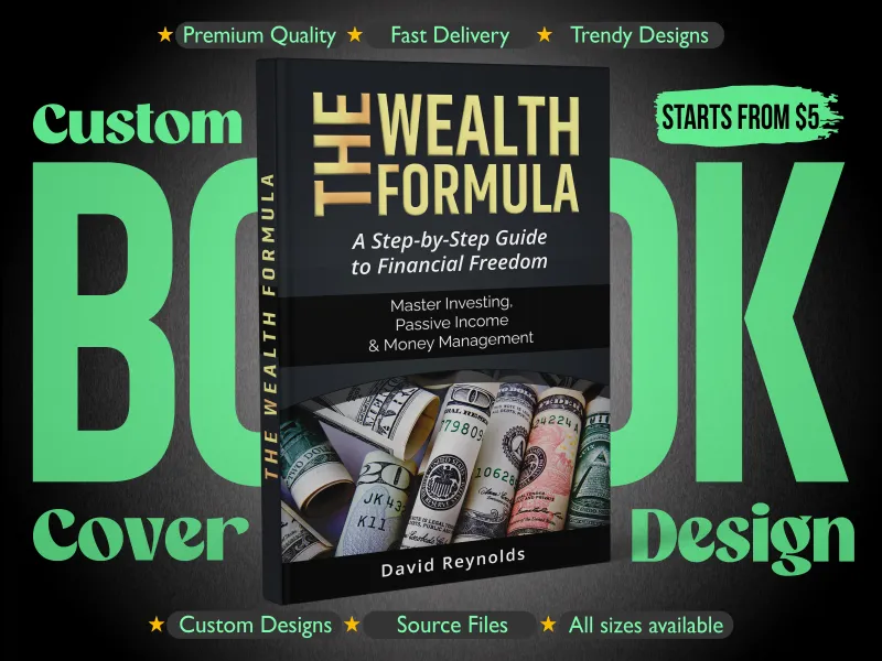 I will design a professional ebook cover, book cover, kindle cover