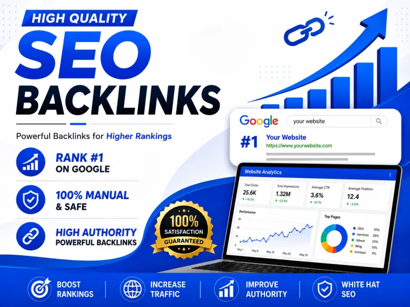 build high DA SEO backlinks to boost your Google ranking