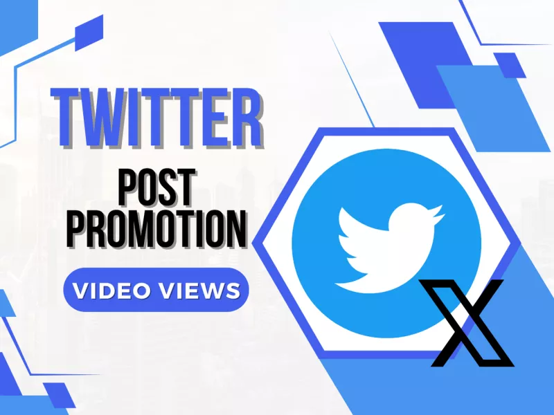 1000 HIGH-QUALITY VIEWS ON YOUR TWITTER VIDEO WITH ENGAGEMENT